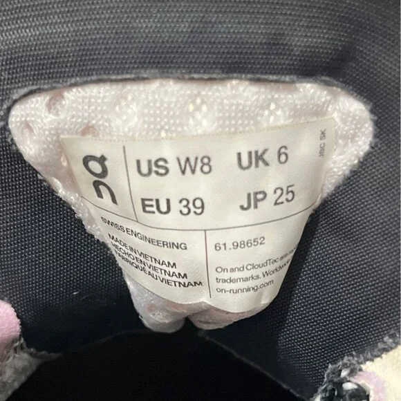 On Cloud Running Shoes Cloudmonster Fawn Turmeric Womens Size 8 - Picture 7 of 9